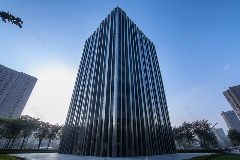 商务楼背景抬头看蓝色天空商务楼高楼大厦商务科技现代建筑近景实拍,高清,摄影图,摄影图片,图片大全,摄影图免费下载